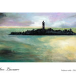 San Lazzaro : Huile sur toile 55x33cm